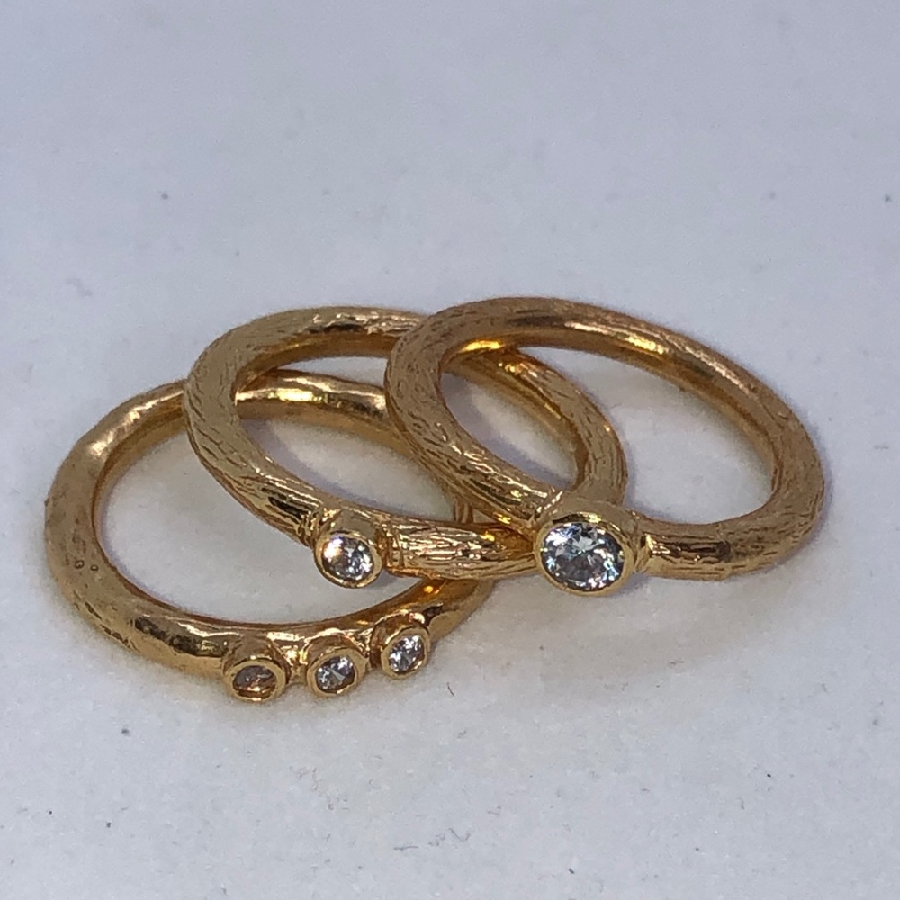 YAM YUVAL RINGS SIZE 7. - Picture 8 of 8